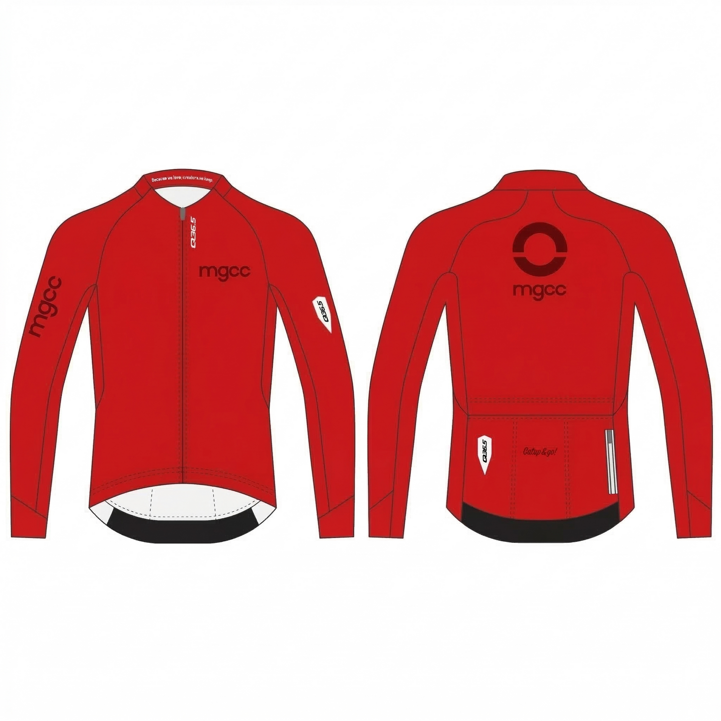 MGCC X Q36.5 LE Monochrome LS Jersey